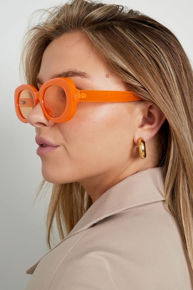 Orange Sonnenbrille König h5 Bild3