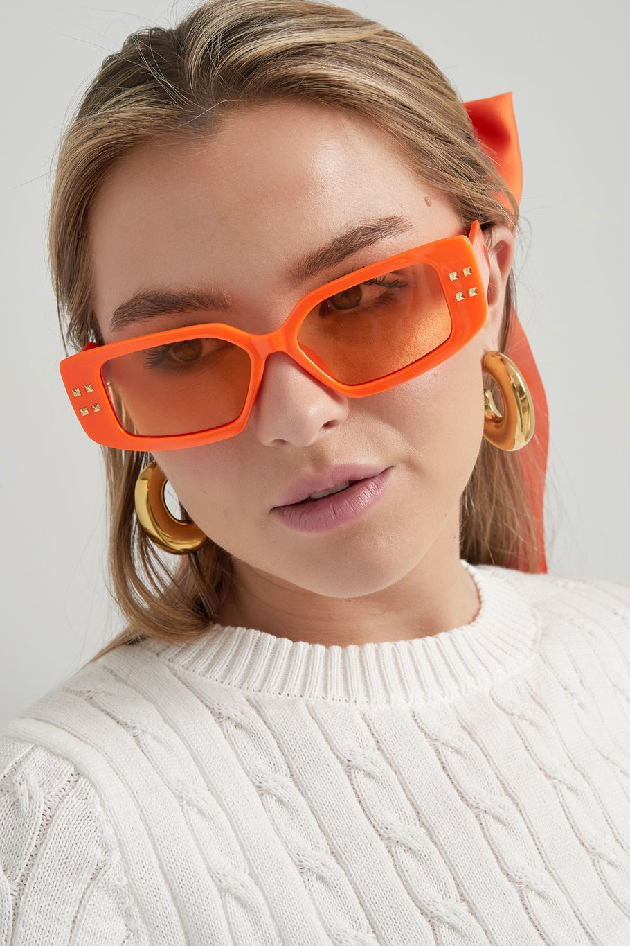 Orange Sonnenbrille Amalia Bild2