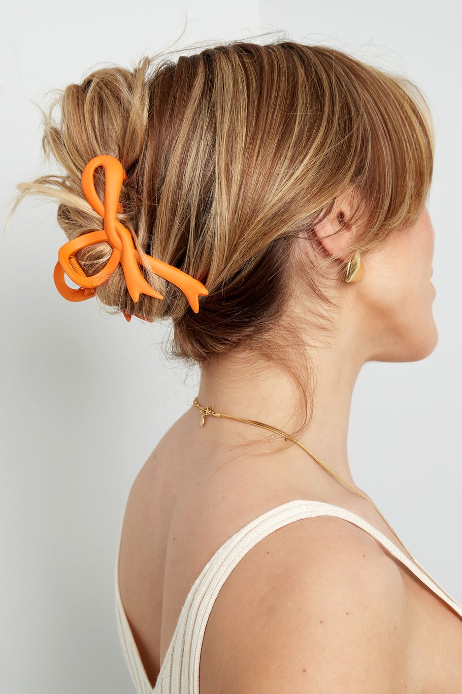 Pinza para el pelo On Fleek - arena  Imagen2