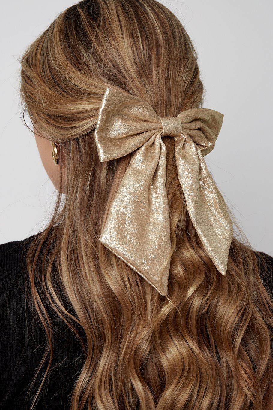 Pinza para el pelo con lazo - metálica Imagen2