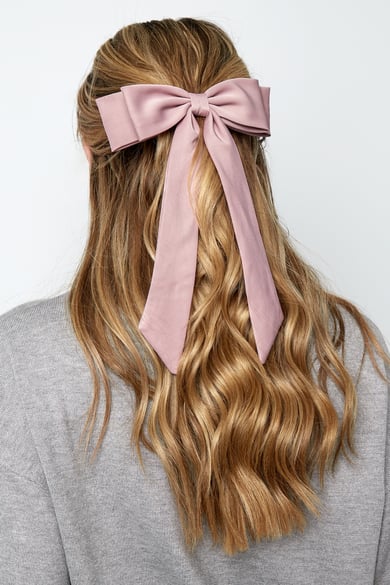 Lazo para el pelo basic babe - blanco roto h5 Imagen2