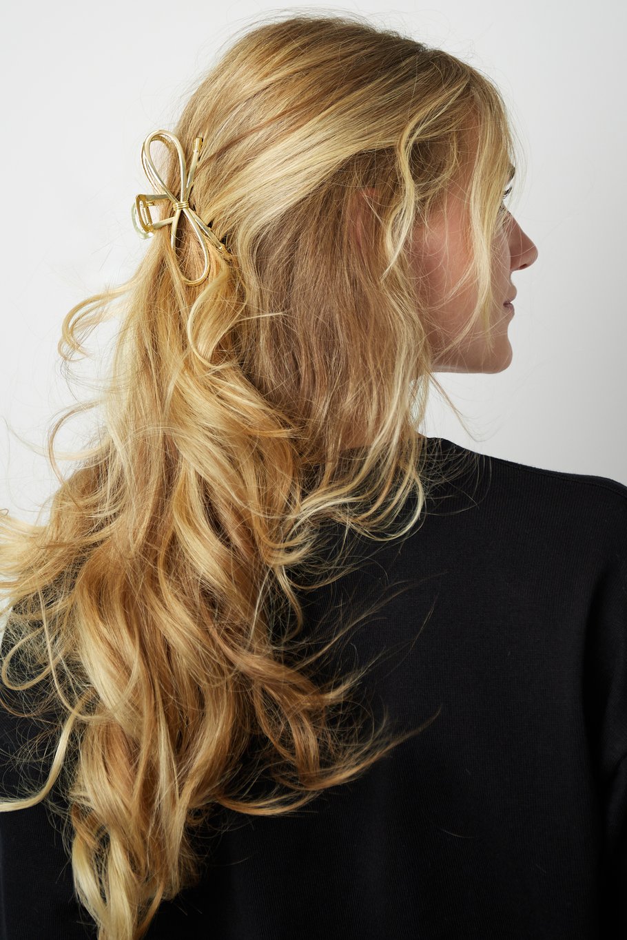 Fiocco per capelli babe - Colore argento Immagine2