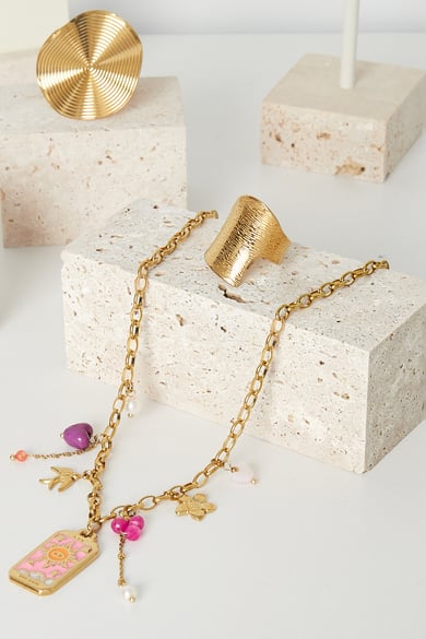 3 pieces stone display small - Off white h5 Picture3
