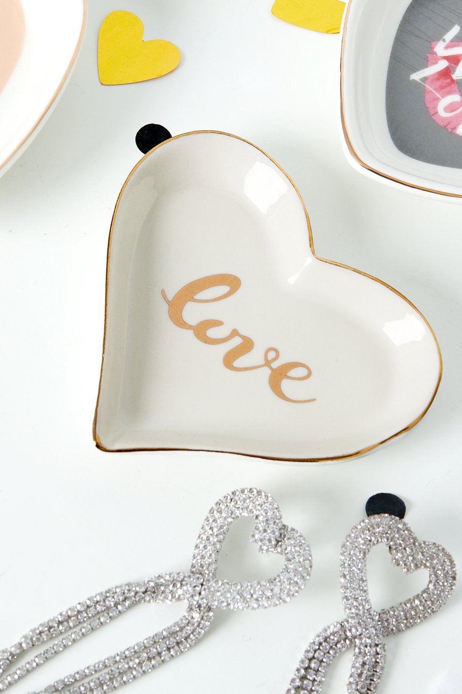 Glass display love on - White Picture2
