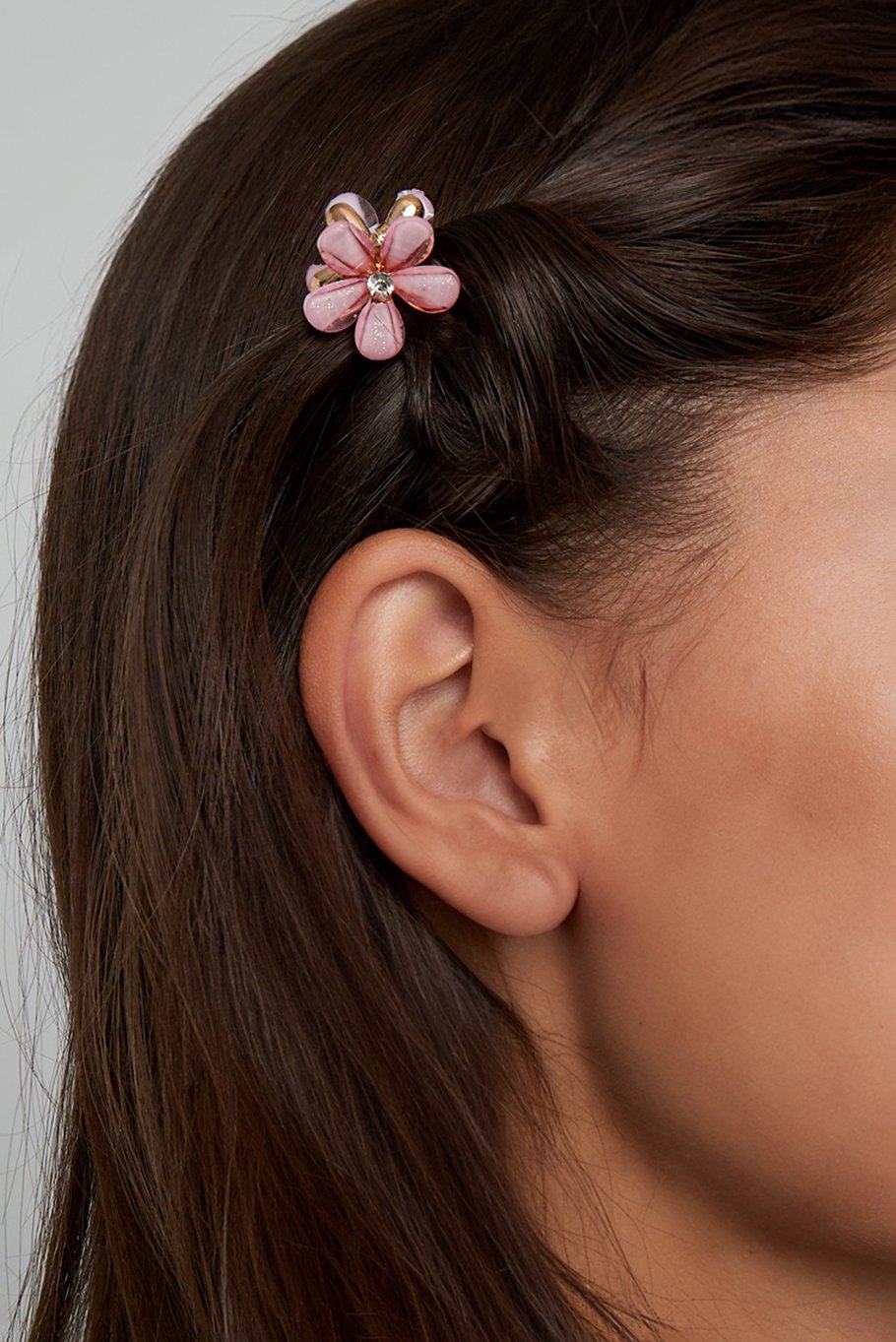 Daisy hair clip - pink Picture2