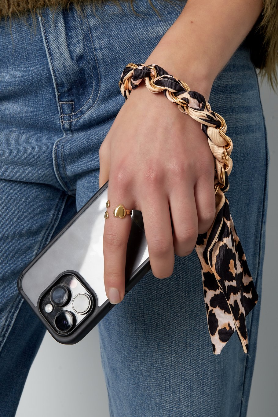 phone cord wild heart-beige h5Picture2