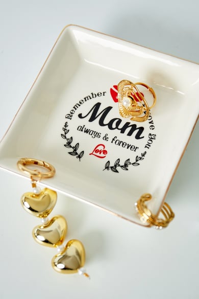 Ich liebe dich, Mama Schmuckdisplay - Weiß h5 Bild2