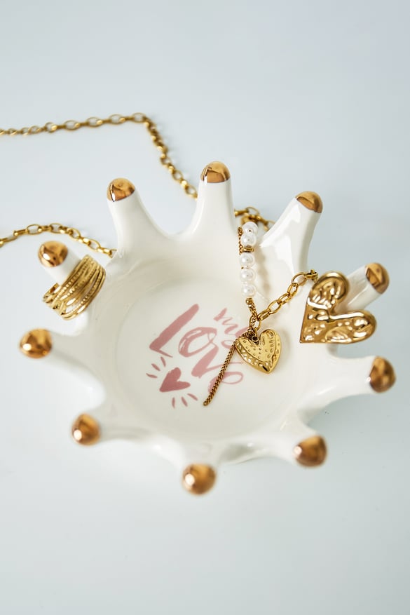 My love Jewelry display - White