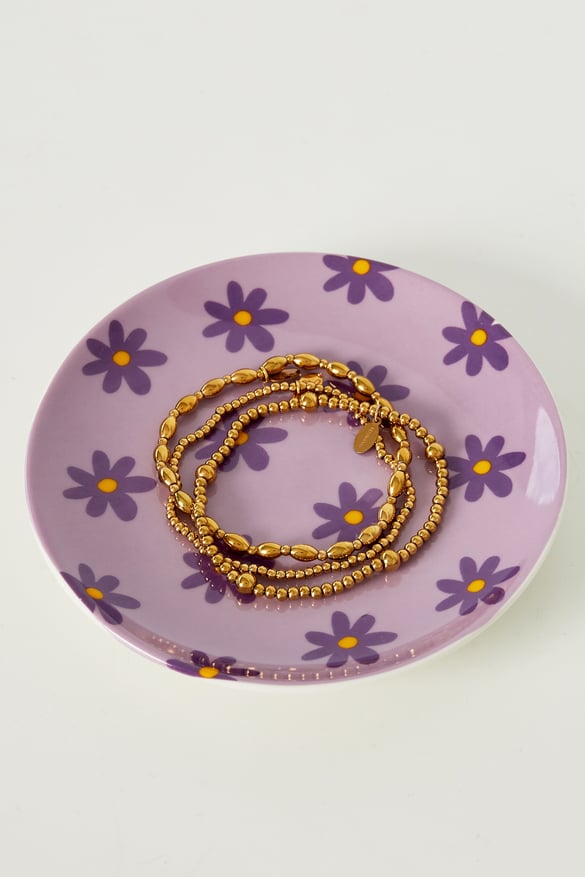 Plateau à bijoux fête florale 2