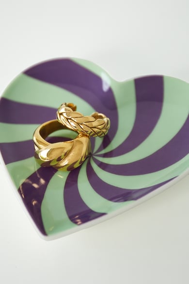 Hart sieradenschaaltje swirly h5 Afbeelding2