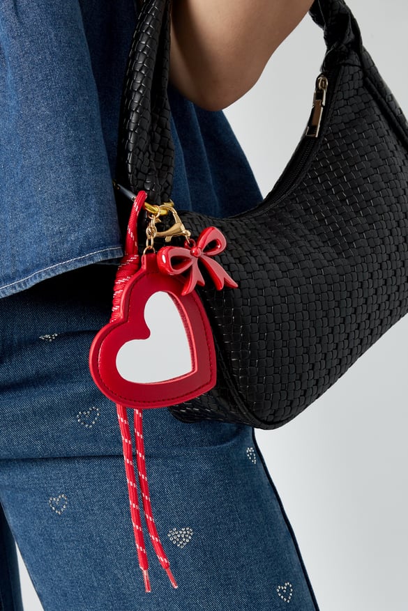 Taschenanhänger Love Bow Star