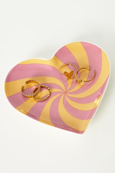 Hart sieradenschaaltje swirl h5 Afbeelding2