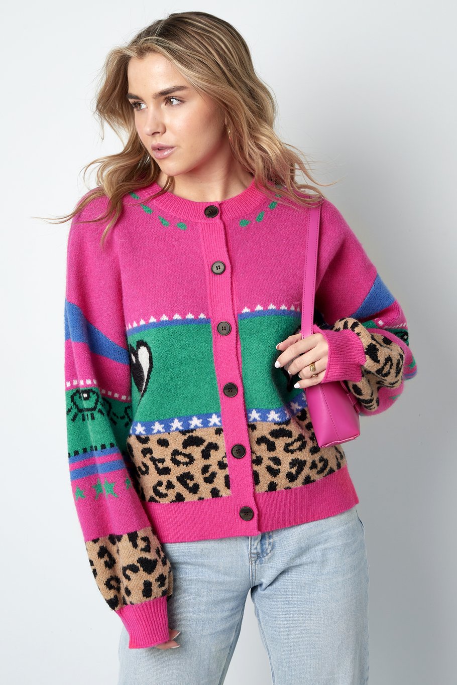 Cardigan Dreamy Days - blu rosa Immagine9