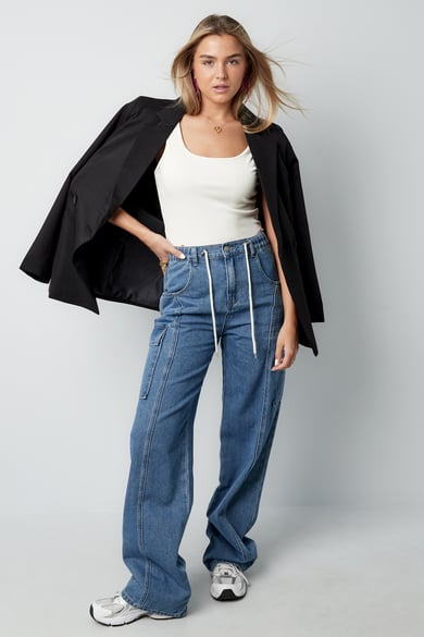 Denim-Cargojeans „Confidence“ - Blau h5 Bild8
