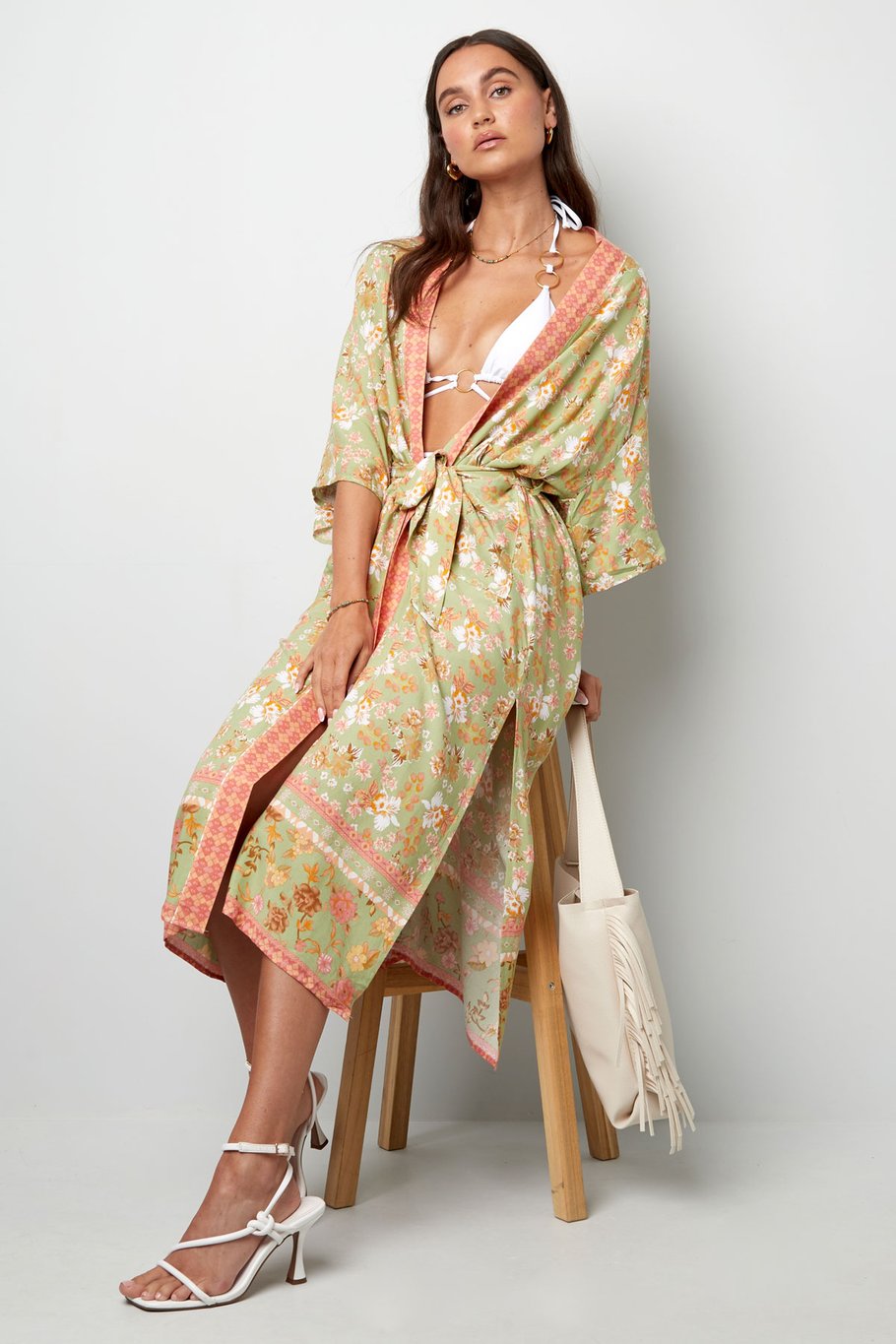 Kimono long - Vert Image2