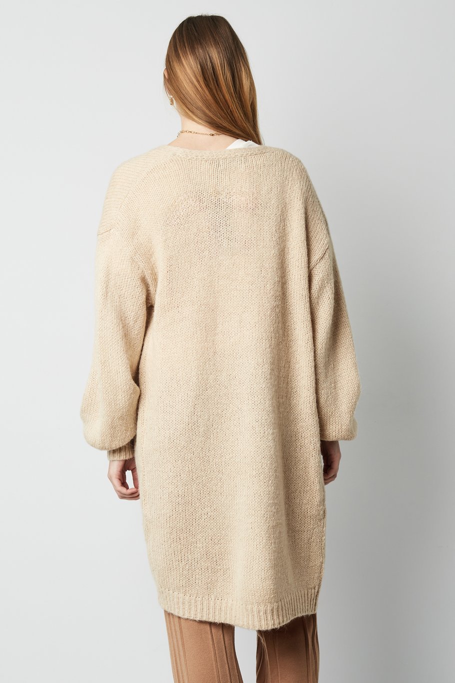Gilet Stay cozy - beige Immagine7