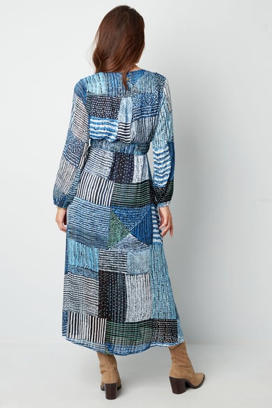 Maxi dress over the top print blue h5 Picture4