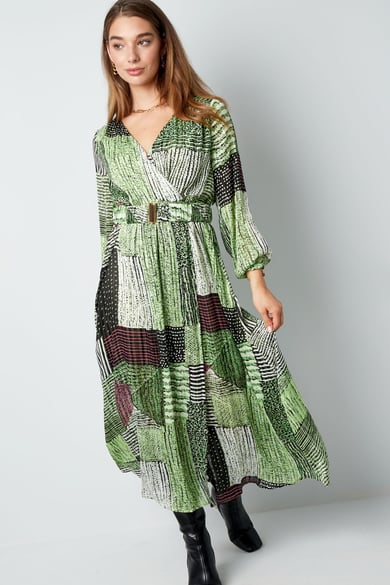 Maxi dress over the top print blue h5 Picture6