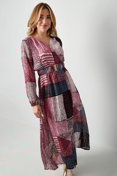 Maxi dress over the top print blue h5 Picture7