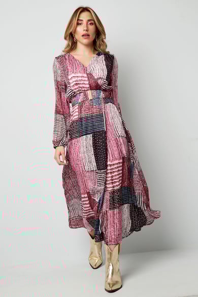 Maxi dress over the top print blue h5 Picture8