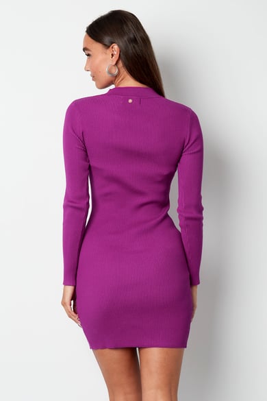 Robe midi avec fermeture éclair - noir h5 Image14