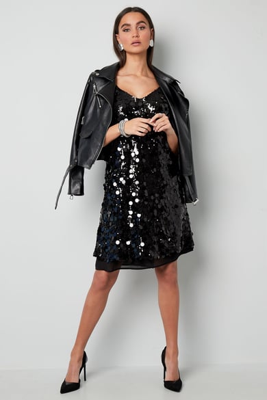 Funkelndes Traum-Glitzerkleid - Goldfarbe h5 Bild5