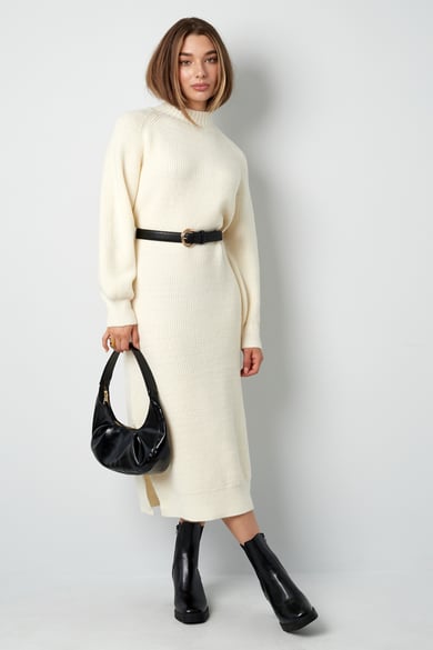 Saturday Snuggle long dress - camel h5 Picture6