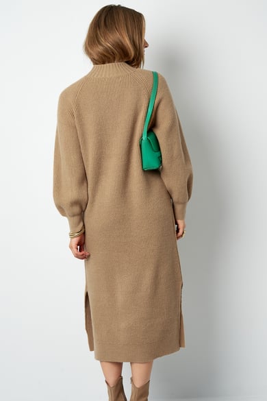Saturday Snuggle long dress - camel h5 Picture7