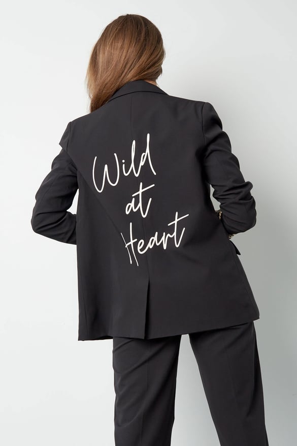 Wild at Heart blazer - grey