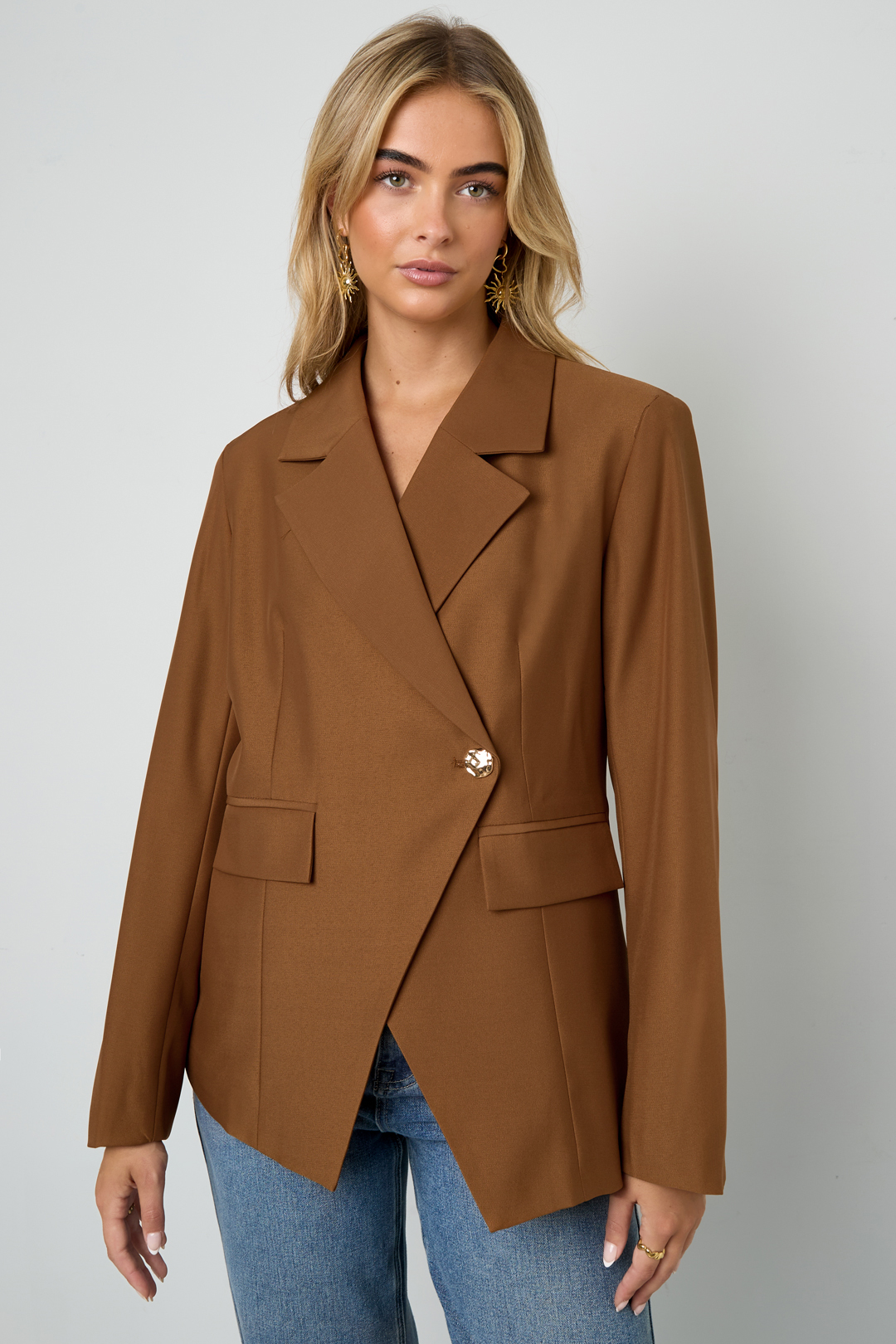 Gekreuzter Blazer