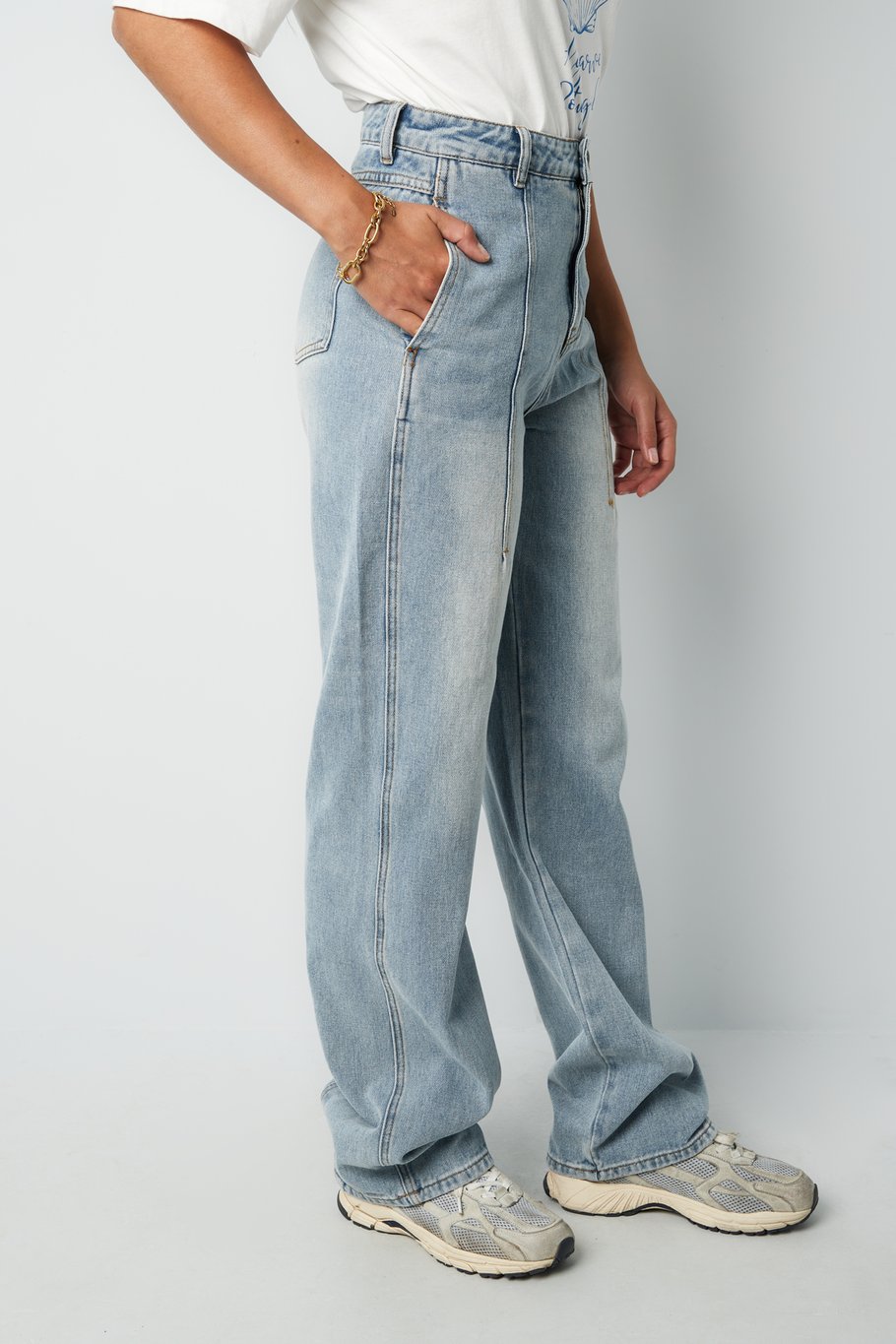 Denim-Jeans „Urban Chic“ - Blau Bild5