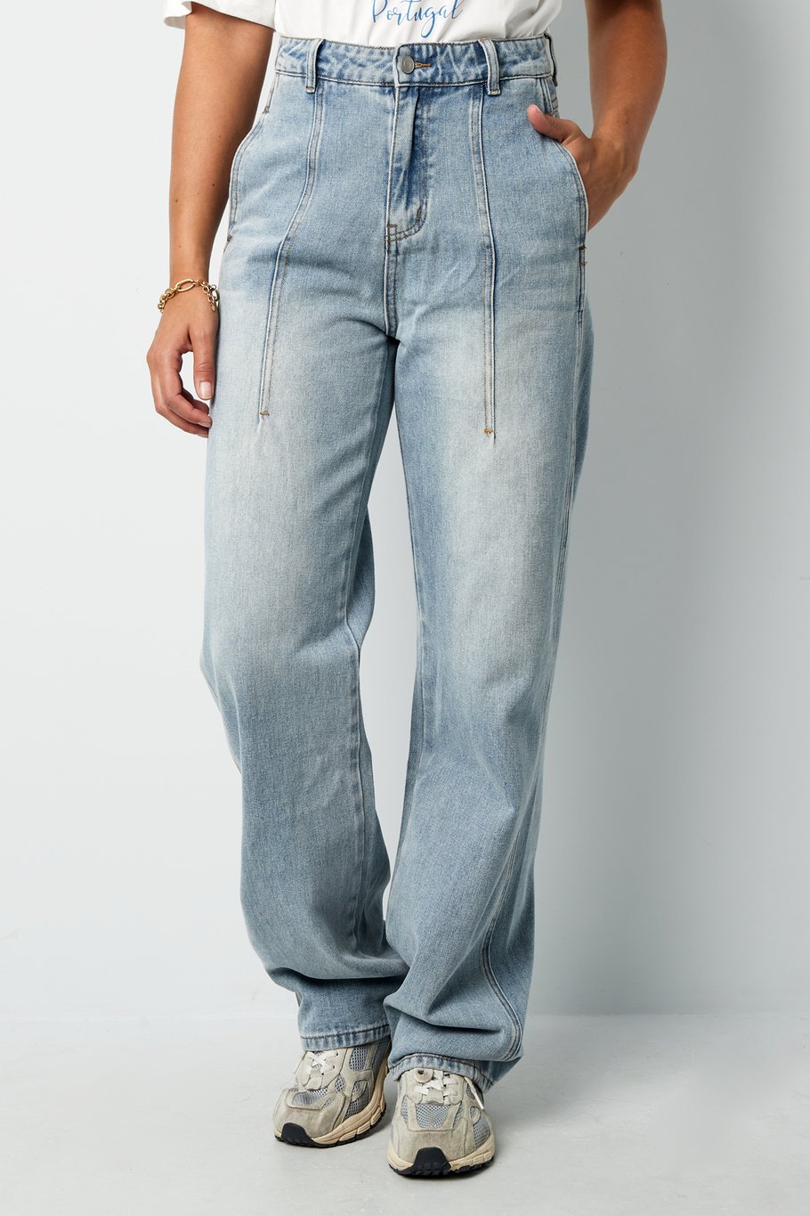 Denim-Jeans „Urban Chic“ - Blau Bild2