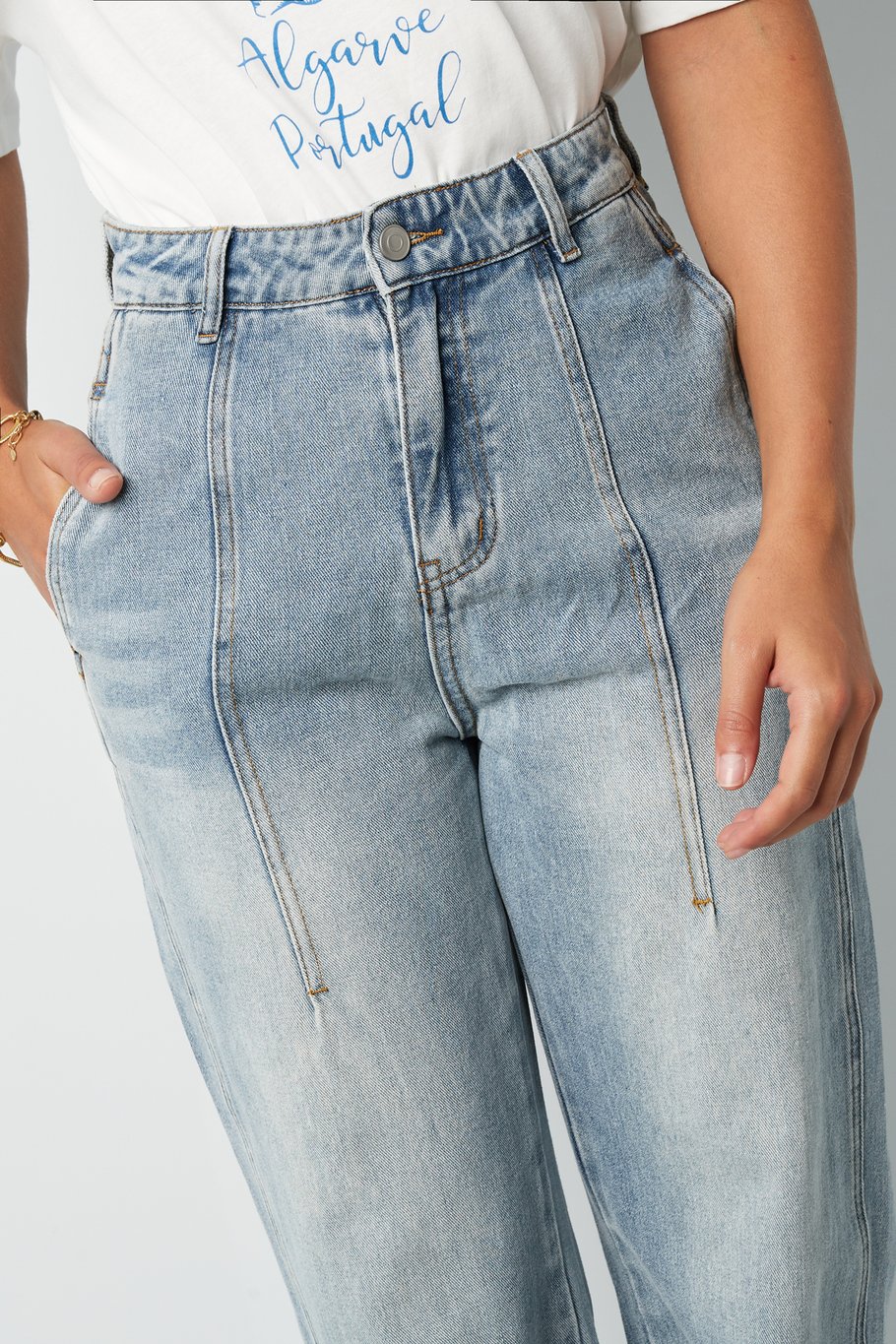Denim-Jeans „Urban Chic“ - Blau Bild3