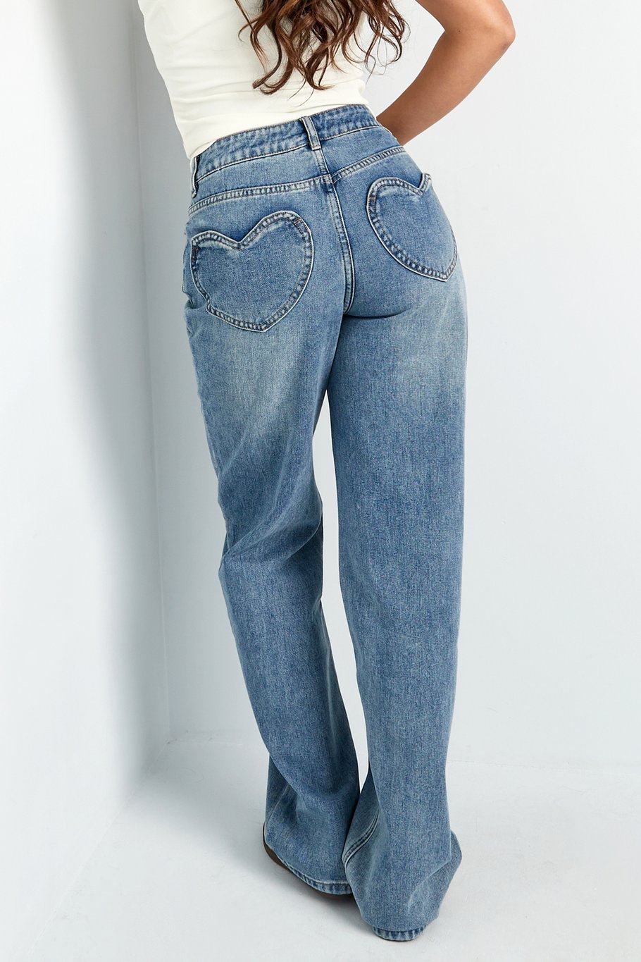 Denim jeans wild heart - blue Picture4