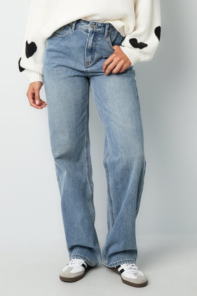 Denim jeans wild heart - blue h5 Picture3