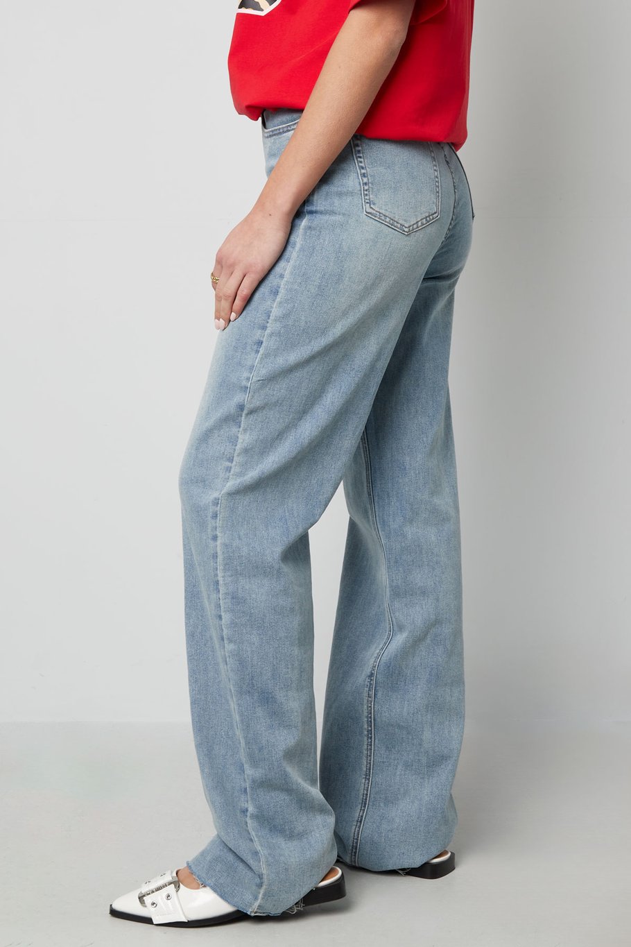 Jeans im Icon Fit - Hellblau Bild3