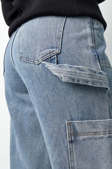 Jeans cool girl cut - Blue h5 Picture3