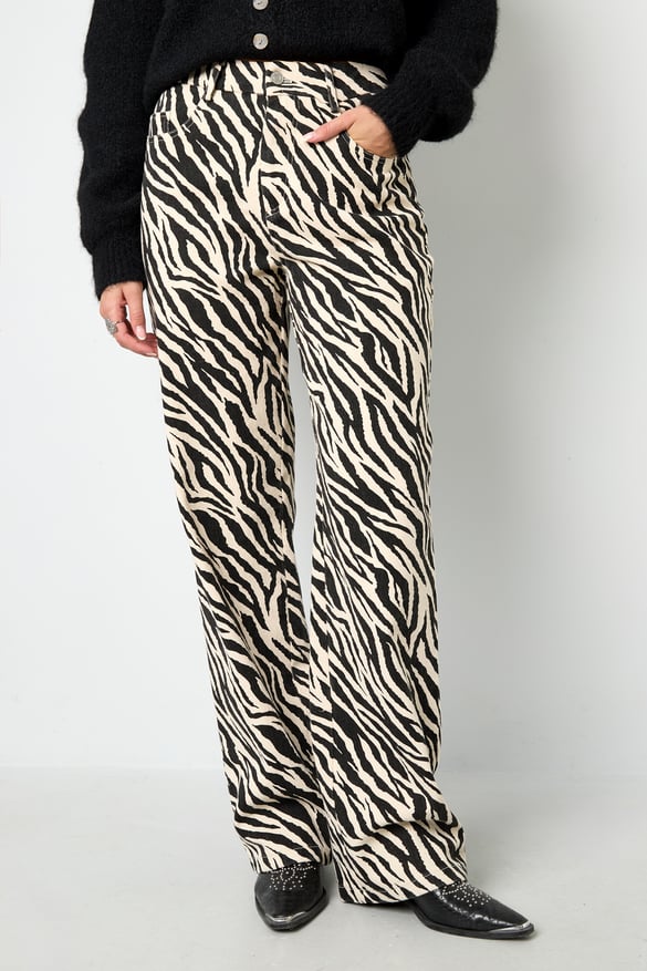 Die Zebra-Jeans