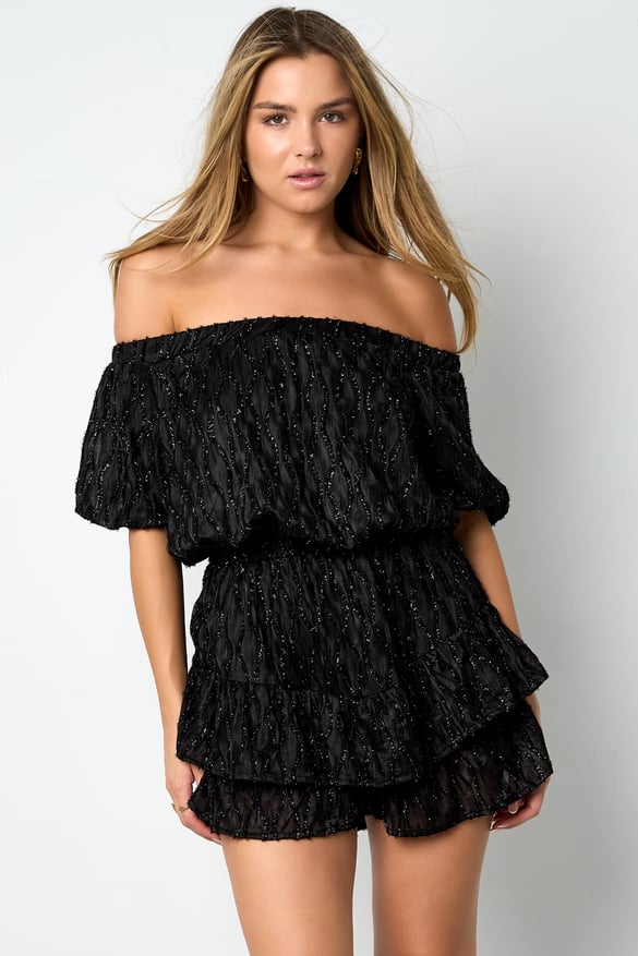 Polyester fiber (polyester) Bodysuits Solid color Casual Spring/Summer Ruffle edge Clothes 2