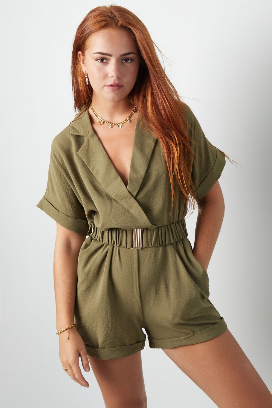 Playsuit-Mode - grün Bild7
