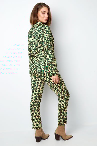 Overall mit Retro-Print in Schwarz h5 Bild8