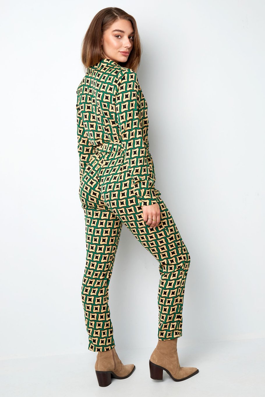 Overall mit Retro-Print in Schwarz h5Bild8