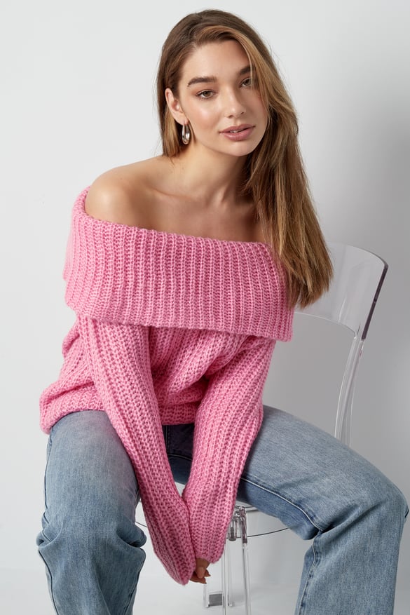 Frosty Morning sweater - pink