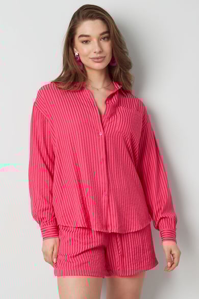 Gestreifte Bluse - blau h5 Bild2