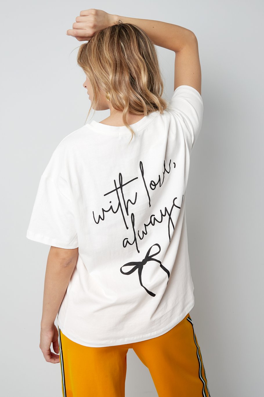 Camiseta con amor siempre - gris Imagen3