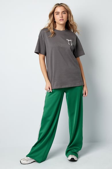 Camiseta con amor siempre - gris h5 Imagen7