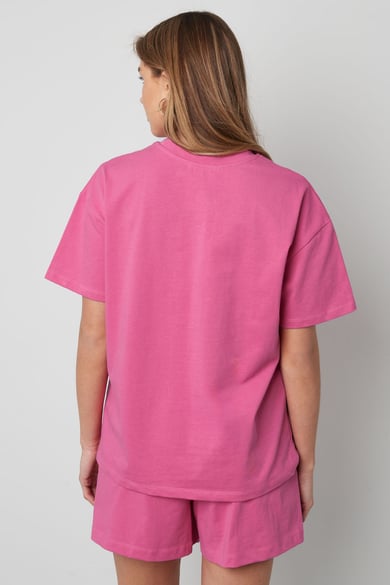 T-Shirt Smiley - Fuchsie h5 Bild4