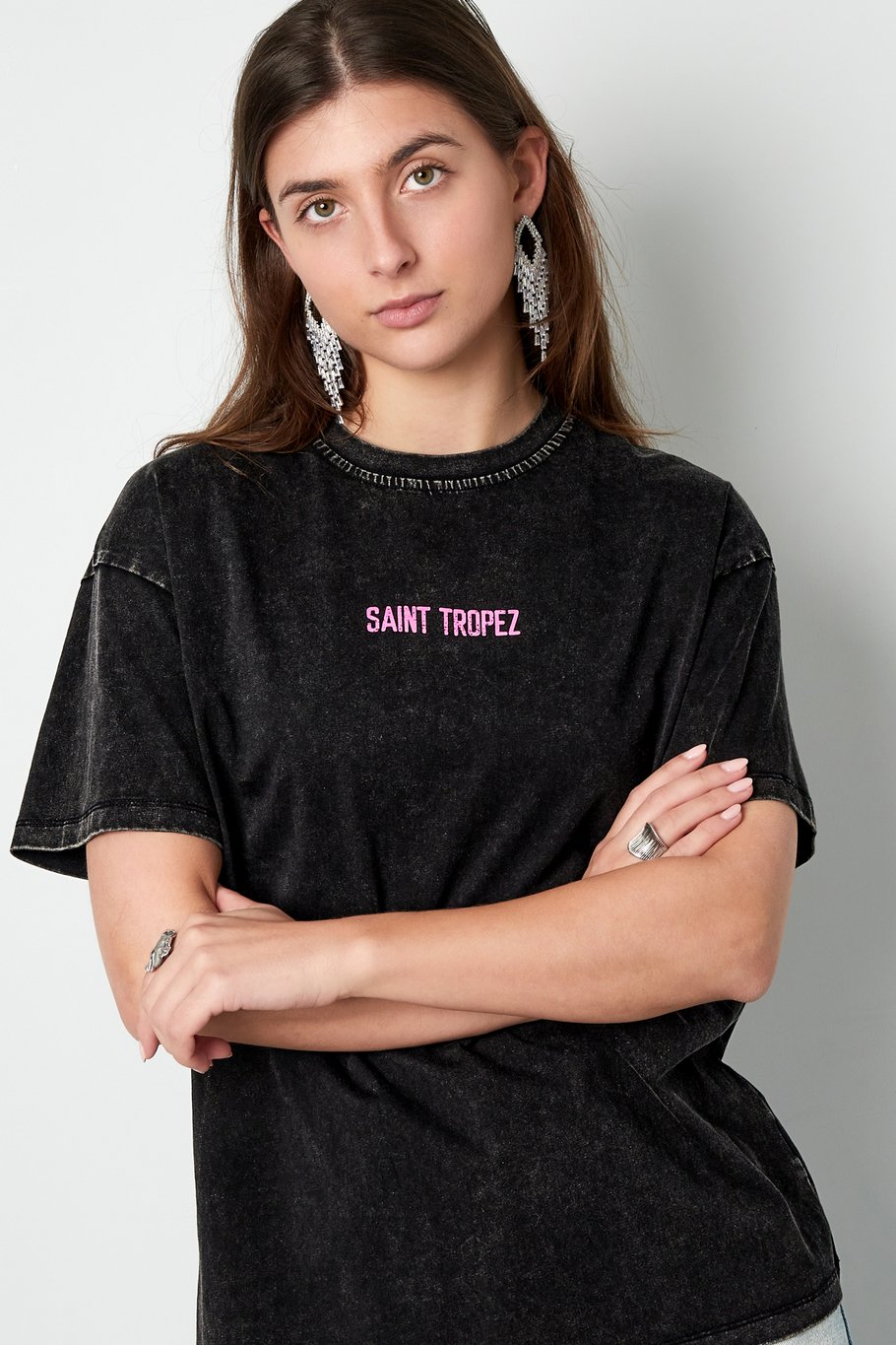 T-shirt saint tropez - Dark grey Picture3