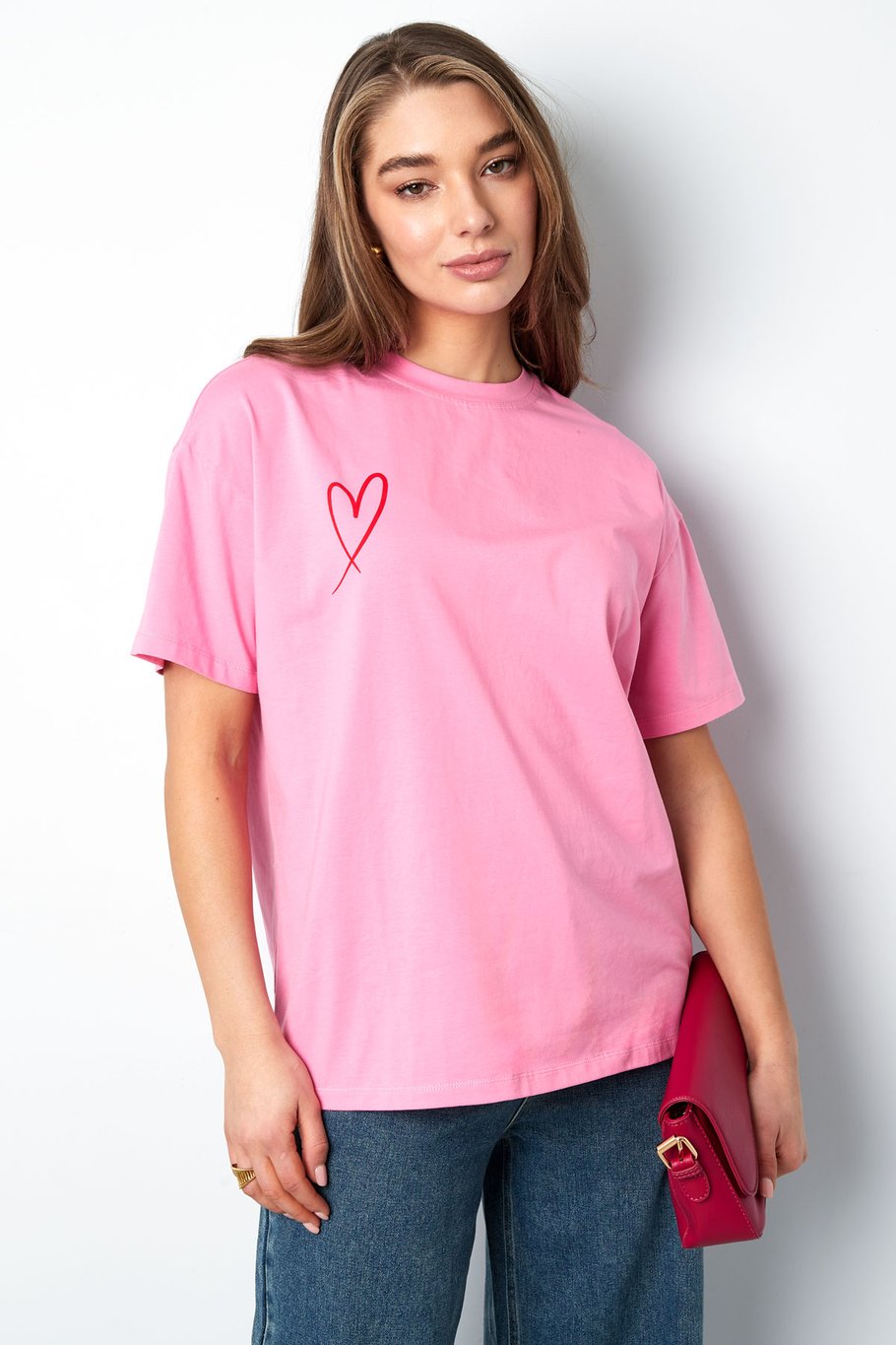 Shirt Flirty Leopard - Rosa Bild4