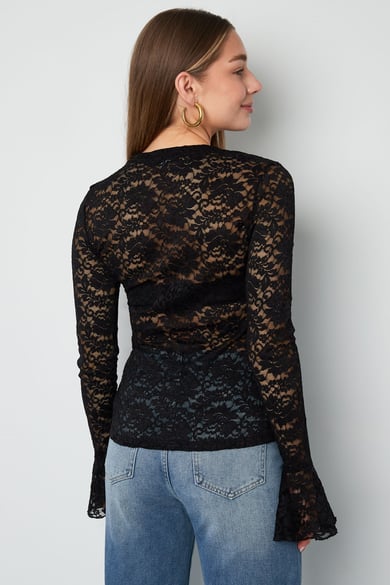 Spitzentop - Schwarz h5 Bild9